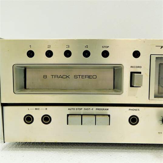VNTG Realistic Brand Modulaire 838 Model AM/FM/8 Track Stereo System w/ Power Cable (Parts and Repair) image number 2
