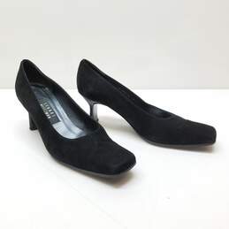 Stuart Weitzman Women's Black Suede Heels Size 8.5