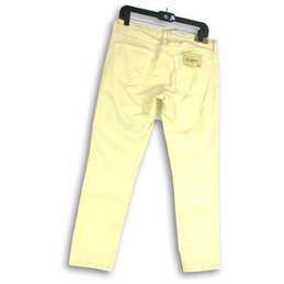 NWT AG Adriano Goldschmied Womens White Stevie Slim Straight Leg Jeans Size 30 alternative image
