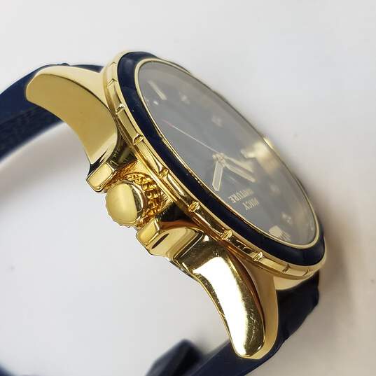 Juicy Couture JC 20.3.44.0528 Blue & Gold Tone Quartz Watch image number 4