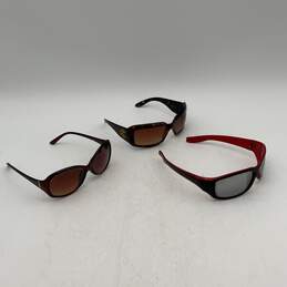 Lot Of 3 Rocawear & Polo Mens Multicolor Full-Frame Sporty Square Sunglasses