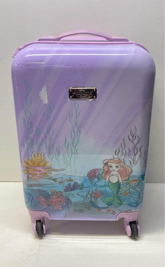 Disney Animators Collection The Little Mermaid Ariel Rolling Suitcase Multicolor image number 1