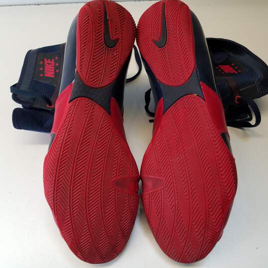 Buy the Nike Hyperko Boxing Shoes Navy Size 12 | GoodwillFinds