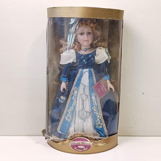 Genuine  Porcelain Doll Collectible Memories image number 1