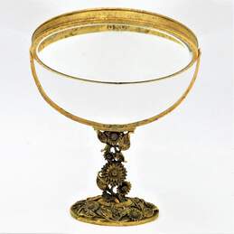 Vintage Gold Ornate Vanity Tabletop Mirror alternative image