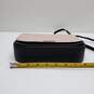 Kate Spade New York Pink & Black Leather Foldover Crossbody Bag image number 5