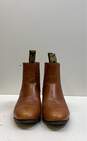 Diegos Leather Almond Toe Boots Tan 9.5 image number 2