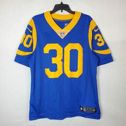 Nike NFL Men Blue Los Angeles Rams #30 Football Jersey L