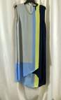 NWT BCBGmaxazria Womens Multicolor Adeleine Colorblock Shift Dress Size Large image number 1