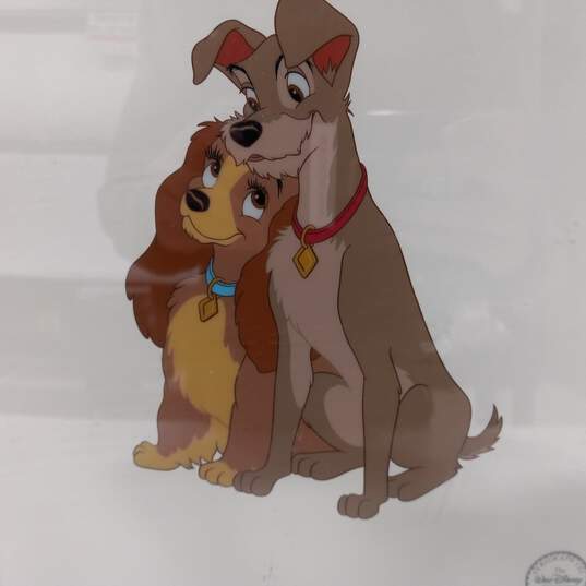 Lady & The Tramp 2500 Serigraph Cell 1993 Limited Edition Framed image number 2