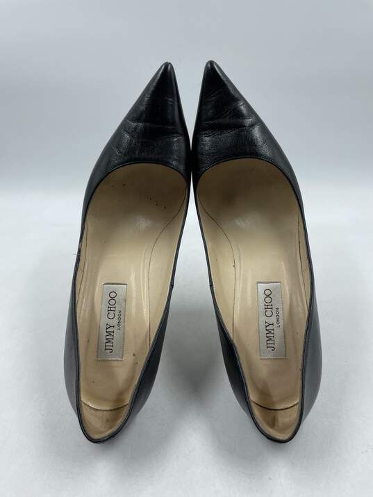 Authentic Jimmy Choo Black Pumps W 10 image number 6