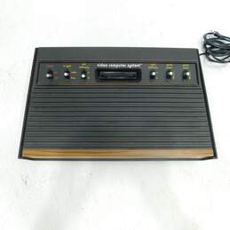 Atari 2600 Woodgrain Console for Parts or Repair alternative image