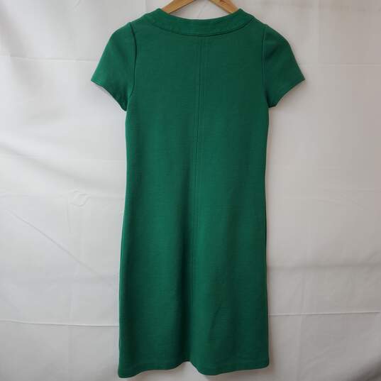 Boden Green Short Sleeve Midi Dress Women's 2R image number 2