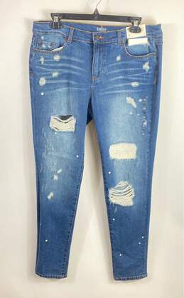 Soho Women Blue Skinny Jeans Sz 10