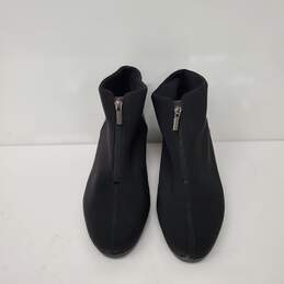 Munro Rachael WM's Black Synthetic Leather Wedge Booties Size 9
