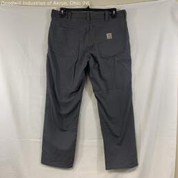 Gently Loved Carhartt Grey Men's Relaxed Fit Canvas Pants, Sz. 36x30 alternative image