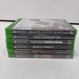 6PC Microsoft Xbox One Video Game Bundle