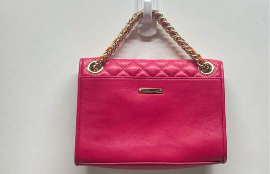 Rebecca Minkoff Quilted Crossbody Bag Pink image number 3