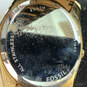Designer Fossil BQ-1681 Gold-Tone Stainless Steel Round Analog Wristwatch image number 4