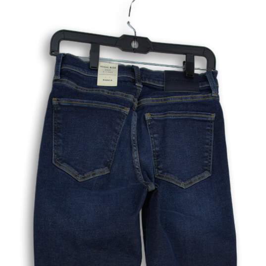 NWT Lucky Brand Womens Blue Denim Medium Wash Bootcut Leg Jeans Size 6 image number 4