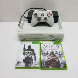 Microsoft Xbox 360 Fat 20GB Console Bundle Controller & Games #2
