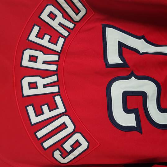 Buy the Nike Men Red Vladimir Guerrero Jersey 2XL