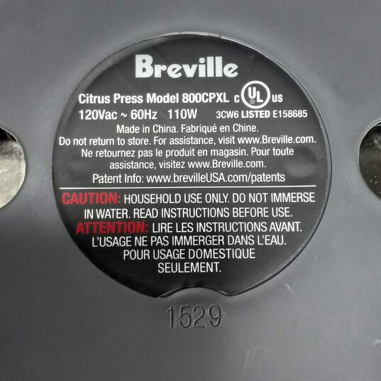 Breville The Citrus Press Pro Juicer **Tested powers on juicer spins** image number 7