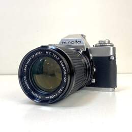 Minolta XD5 35mm SLR Camera with Minolta Tele Rokkor-QD 1:3.5 f=135mm Lens