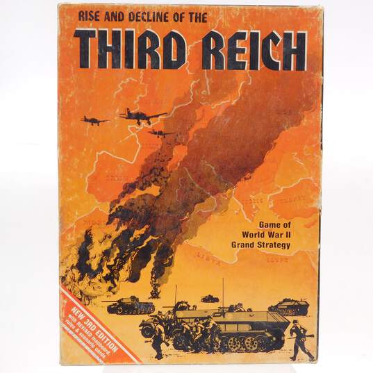 Vintage Avalon Hill WWII Rise and Decline of the Third Reich Board Game image number 6