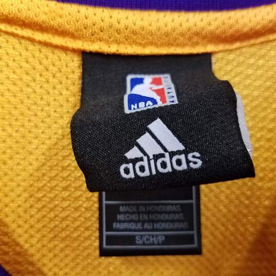 ADIDAS LOS ANGELES LAKERS #24 KOBE BRYANT BASKETBALL JERSEY SHIRT SIZE S