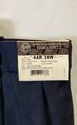 NWT Caravelli Mens Blue Long Sleeve 3 Piece Suit Pants Set Size 44R 38W image number 12