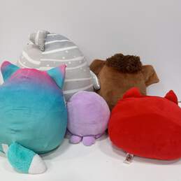 5pc Bundle of Assorted Squishmallow Stuffed Animals alternative image
