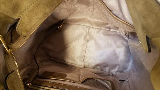 MICHAEL Michael Kors Lena Large Leather Hobo Bag in Metallic
