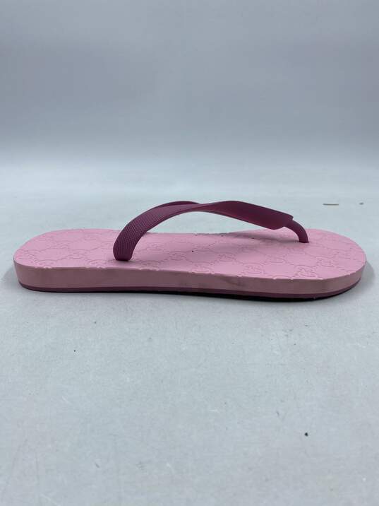 Gucci Pink Flip Flop Casual Shoe Women 9 image number 1