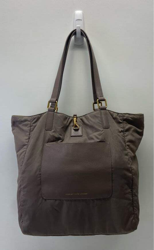 Marc By Marc Jacobs Nylon Tote Bag Taupe image number 1