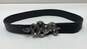 Streets Ahead Elena Silver Snake Buckle Leather Belt Size S/M image number 1