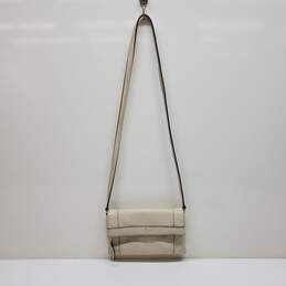 Kate Spade Off White Leather Fold Over Crossbody Purse alternative image