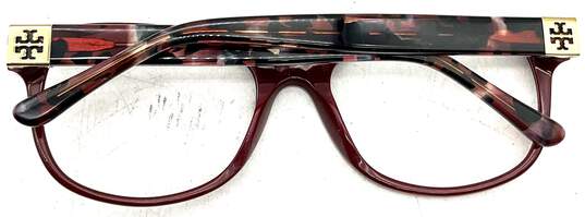 Tory Burch Red/Multicolor Eyeglass Frames Only TY2066 W/Case image number 8