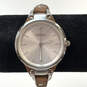 Designer Fossil ES-3060 Round Dial Brown Adjustable Band Analog Wristwatch image number 1