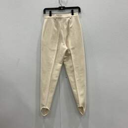 NWT Post Card Womens Beige Flat Front Zipper Pocket Sports Ankle Pants Size 6 alternative image