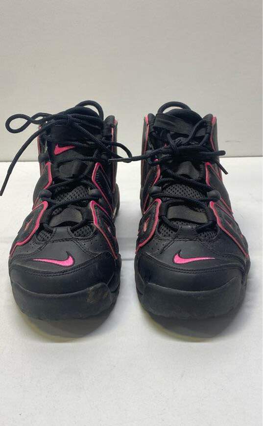 Nike Air Max More Uptempo Sneakers Black 6.5 Youth Women's 8 image number 3