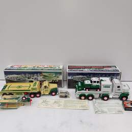 Pair of Hess Toy Trucks IOBs