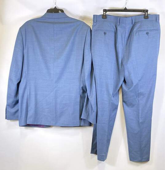 Neiman Marcus Men Blue 2 Pc Suit Sz 42R image number 2