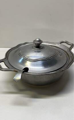 The Wilton Company Pewter Tureen & Lid with Ladle Soup Bowl