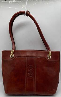 Marino Orlandi Womens Brown Handbag
