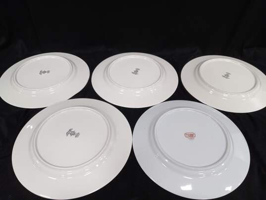 5pc Lot of Marseille Dinner Plates image number 2