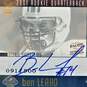 2001 Ben Leard Pacific Crown Royale Rookie Autograph /500 Auburn Tigers image number 2