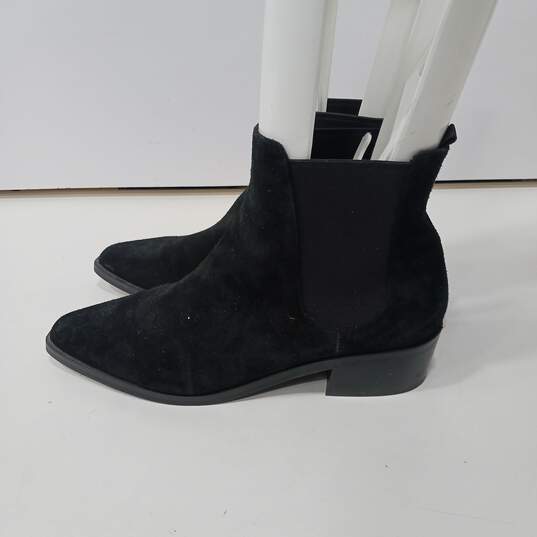 Michael Kors Black Suede Pull-On Boots Size 11M image number 3