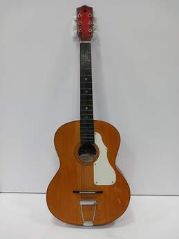 Red & Brown Flugel F-E Guitar