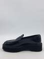 Authentic Tod's Black Platform Penny Loafers W 5.5 image number 2